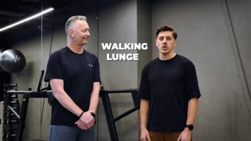 Walking lunge