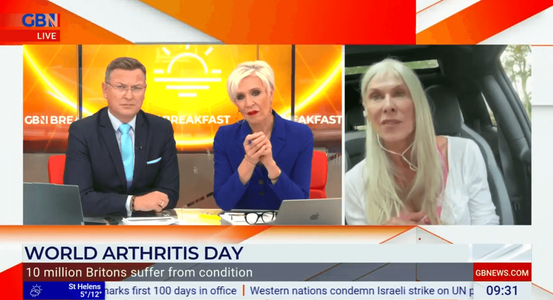 Sharron Davies World Arthritis Day GB News