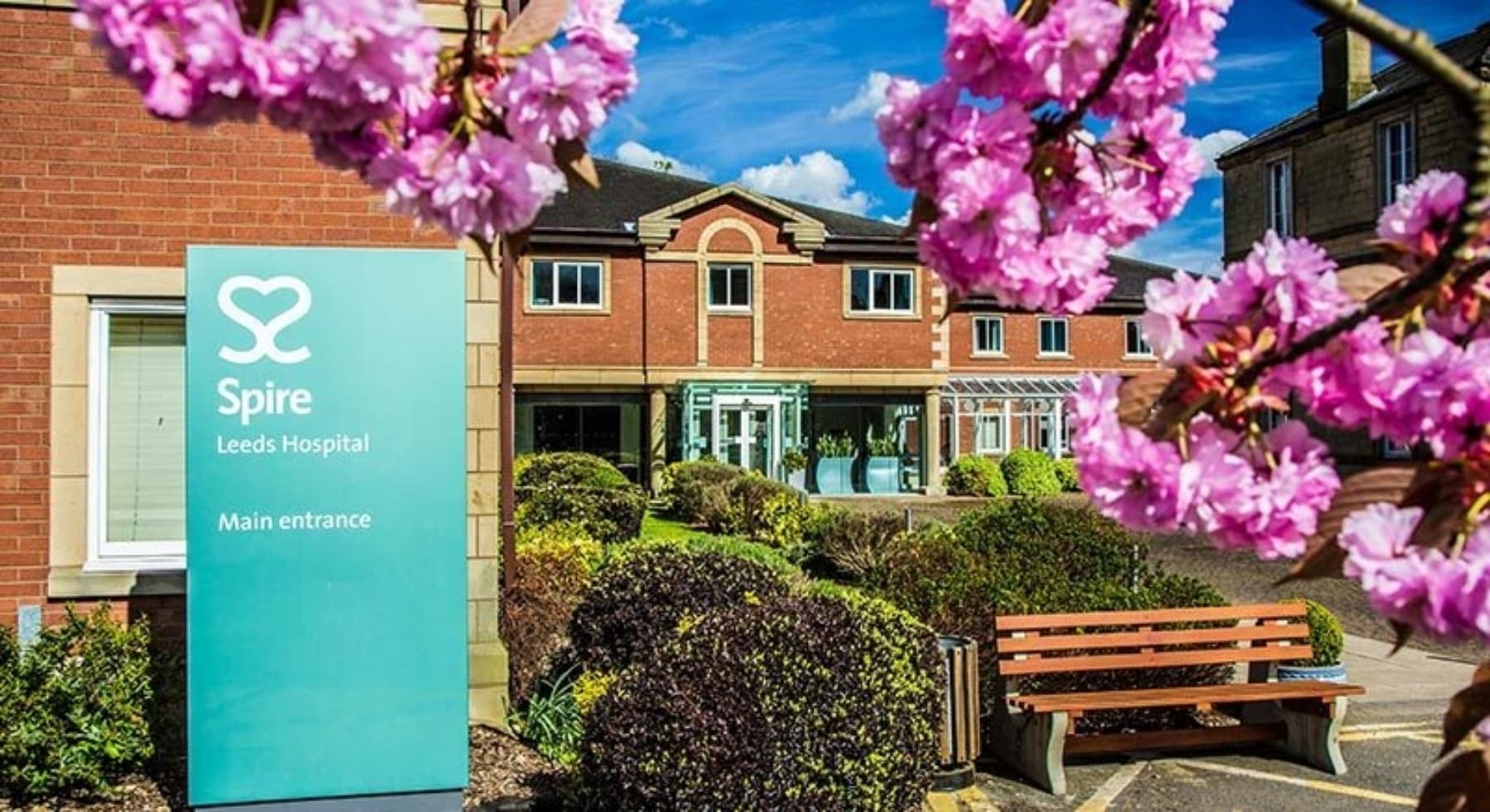 Spire Leeds Hospital Entrance