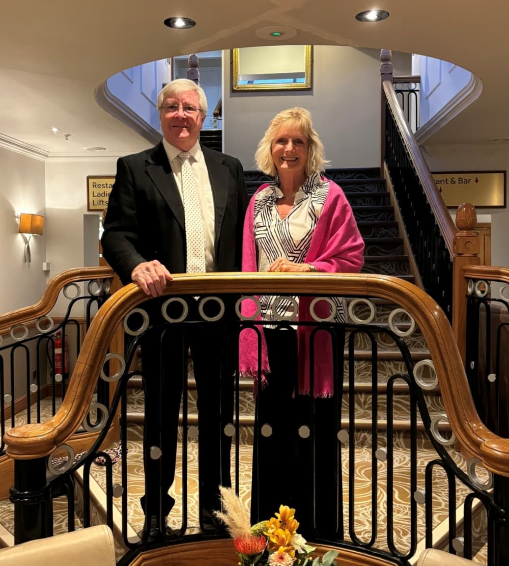 Steve Bownes Wedding Anniversary Pic