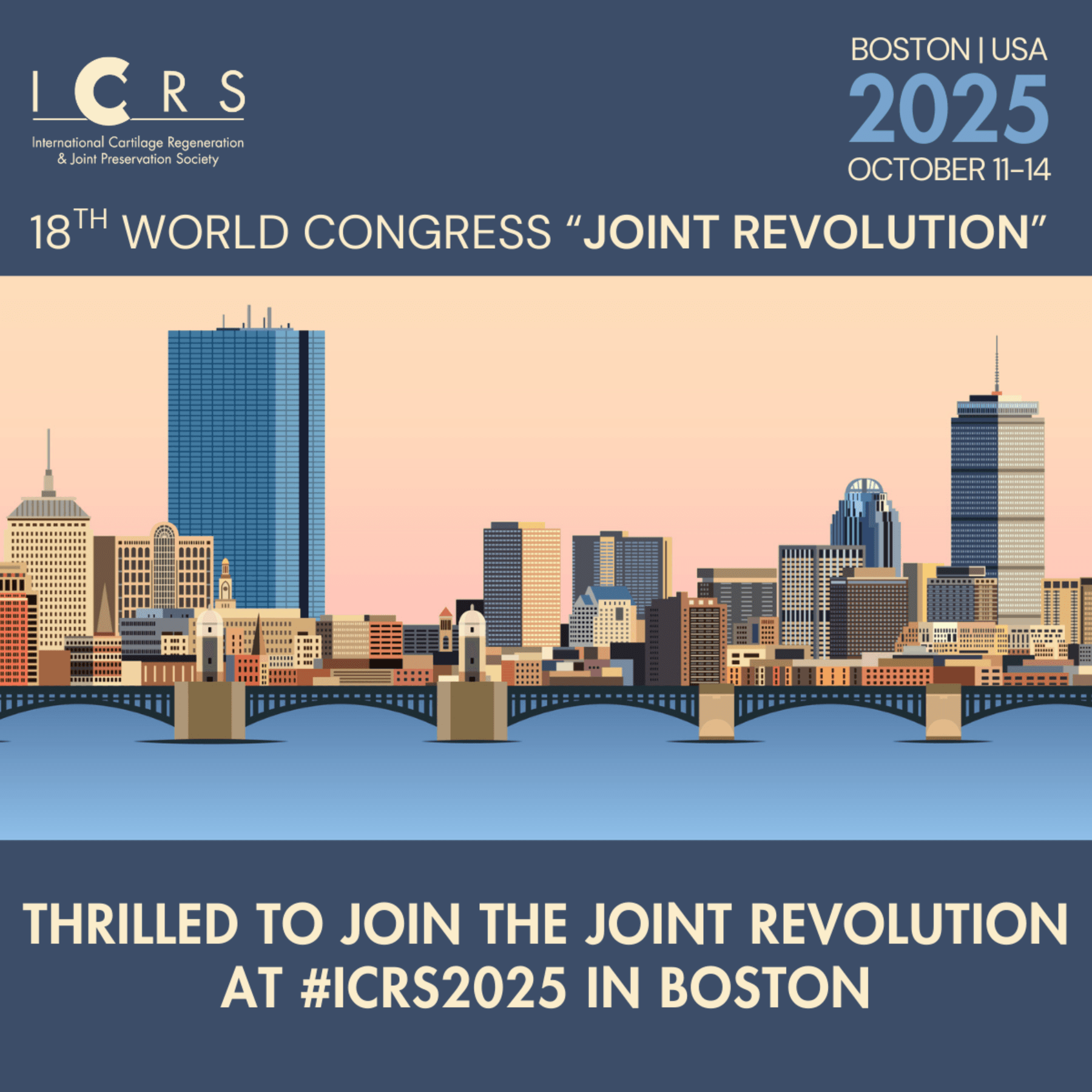ICRS 2025 Proud to Join the Joint Revolution